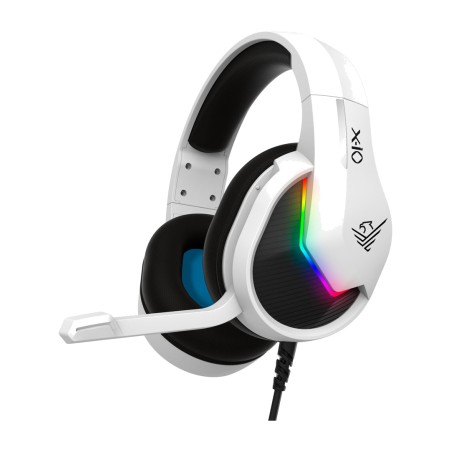 casque gaming multiplateforme filaire avec prise jack et adaptateur x-io