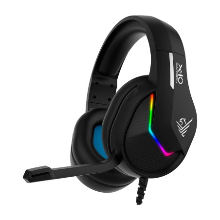 căști gaming multiplatformă cu cablu jack și adaptor x-io