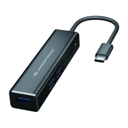 usb-c hub with 3 ports and card reader donn08b usb3.0 sd/microsd