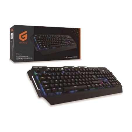 teclado mecánico gaming retroiluminado con 8 teclas macro programables kronic-rgb qwerty-es