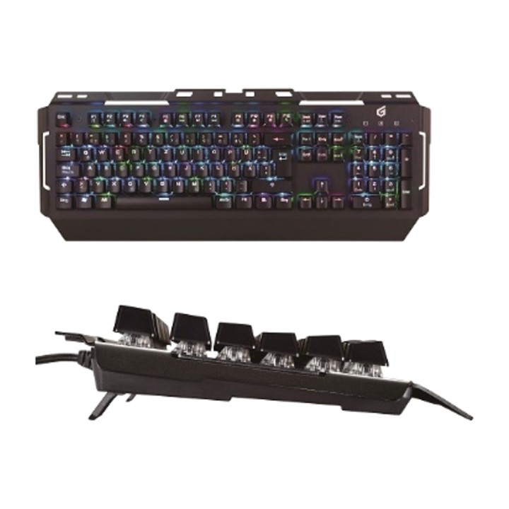 CONCEPTRONIC Tastiera meccanica gaming retroilluminata con 8