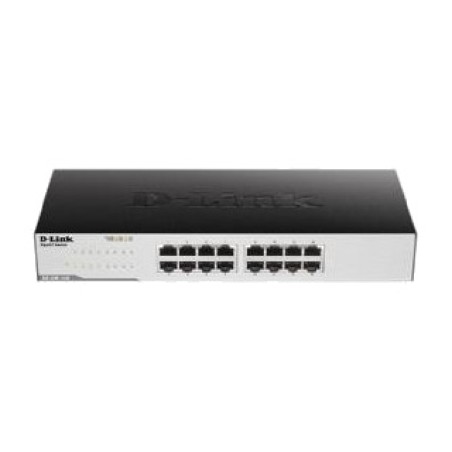 switch no gestionado de 16 puertos gigabit 1u