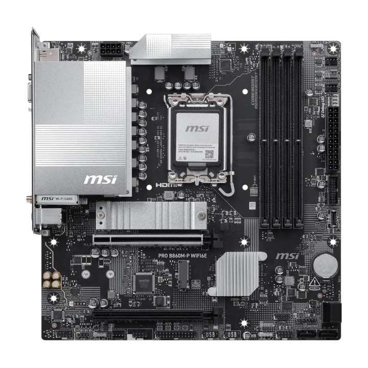 MSI Micro ATX motherboard PRO B860M-P WIFI6E LGA1851