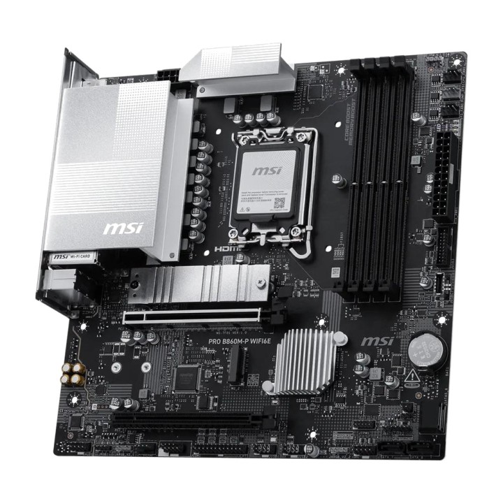 MSI Placa-mãe micro ATX PRO B860M-P WIFI6E LGA1851