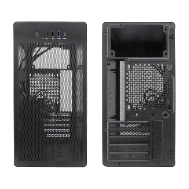 COOLBOX Caixa per a PC compacta amb frontal de reixa M100