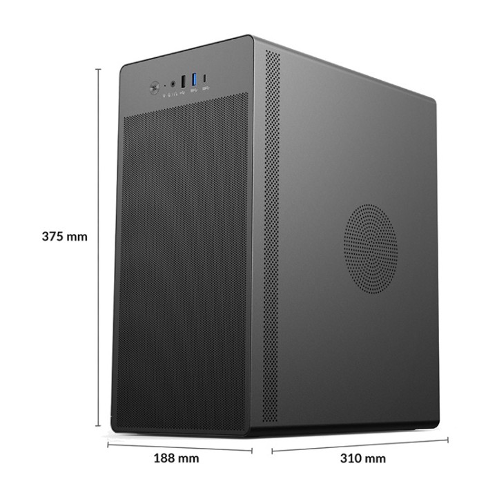 COOLBOX Compact PC case with mesh front panel M100 MICRO-ATX