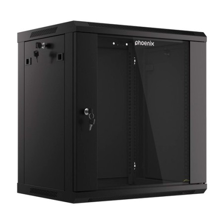 19-inch self-assembly rack cabinet 12u 600x450x640mm max-60kg