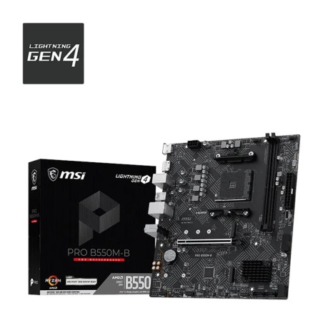 placa base micro atx pro b550m-b am4