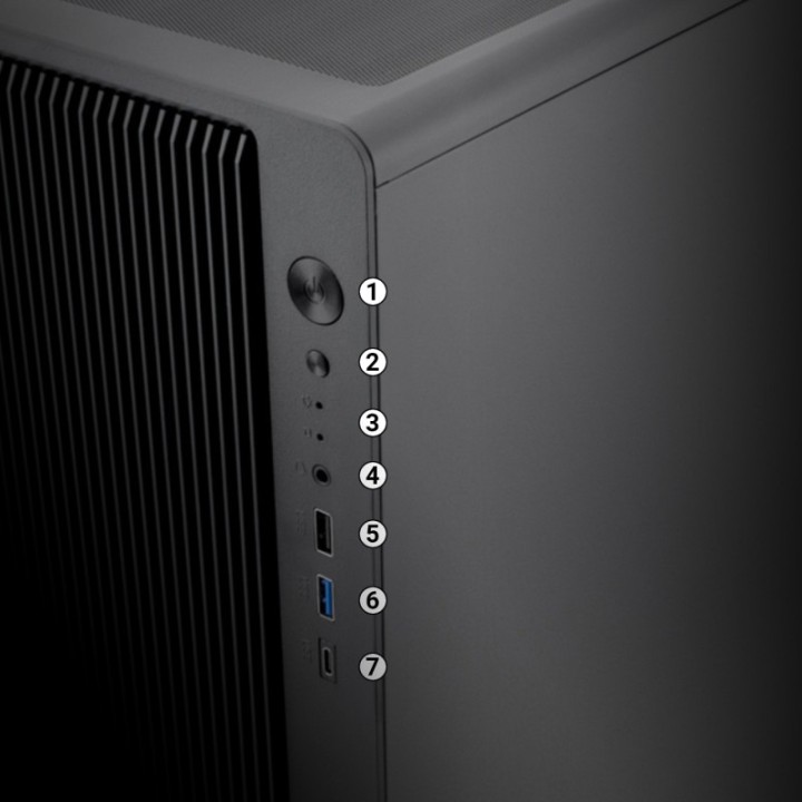 COOLBOX Caixa per a PC gaming amb panell lateral de vidre