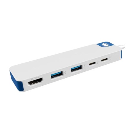hub usb-c 5 en 1 con hdmi y carga pd hd4101bugl 4k 100w
