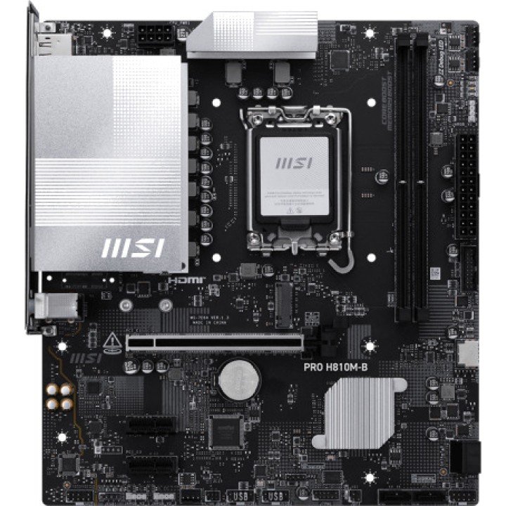 MSI Carte mère micro ATX pour Intel Core Ultra PRO H810M-B