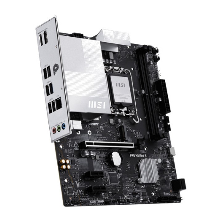 MSI Placa base micro ATX para Intel Core Ultra PRO H810M-B