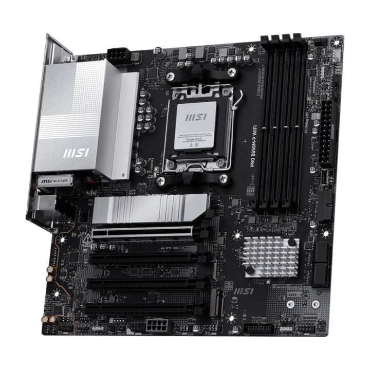 MSI Micro-ATX-Mainboard PRO B850M-P-WIFI AM5 DSP0000032744