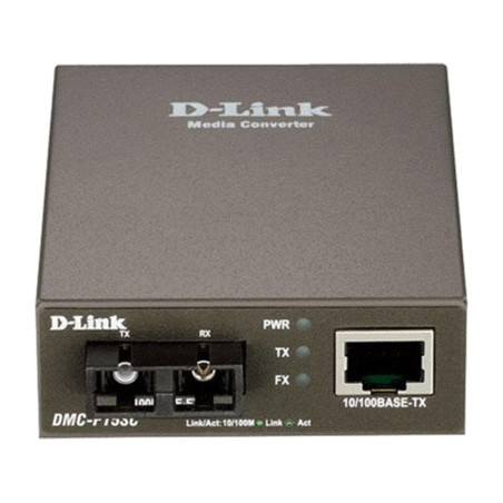 convertidor de medios fast ethernet a fibra monomodo dmc-f15sc sc 15km 100base-fx