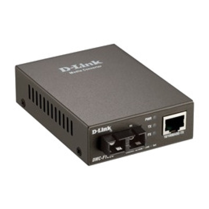 D-LINK Fast-Ethernet-zu-Singlemode-Glasfaser-Medienkonverter