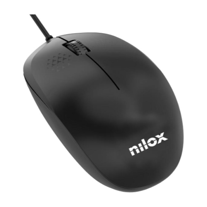 NILOX Souris optique USB filaire MOUSB1012 1200DPI