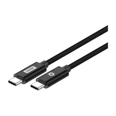 lataus- ja datakaapeli usb-c uros-uros etta03b12 1,2 m pd 3.1 240 w