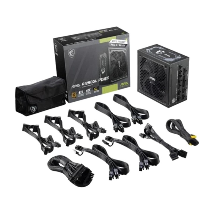 MSI Alimentatore modulare per PC MAG A1250GL 1250W