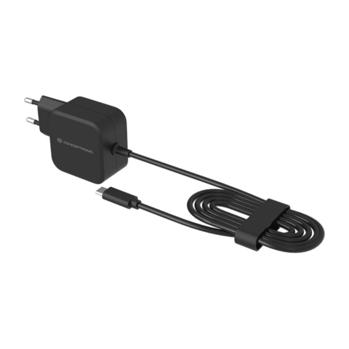 CONCEPTRONIC Caricabatterie GaN per laptop con cavo USB-C