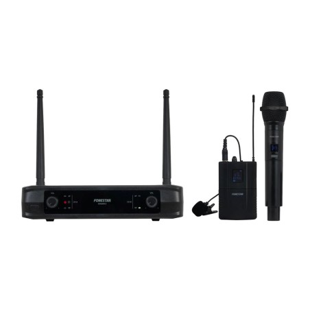 doppeltes funkhand- und taschensendermikrofon sonair-2mp uhf