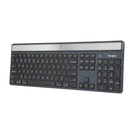 solar-powered wireless bluetooth backlit keyboard in spanish ecosmart-akb868es