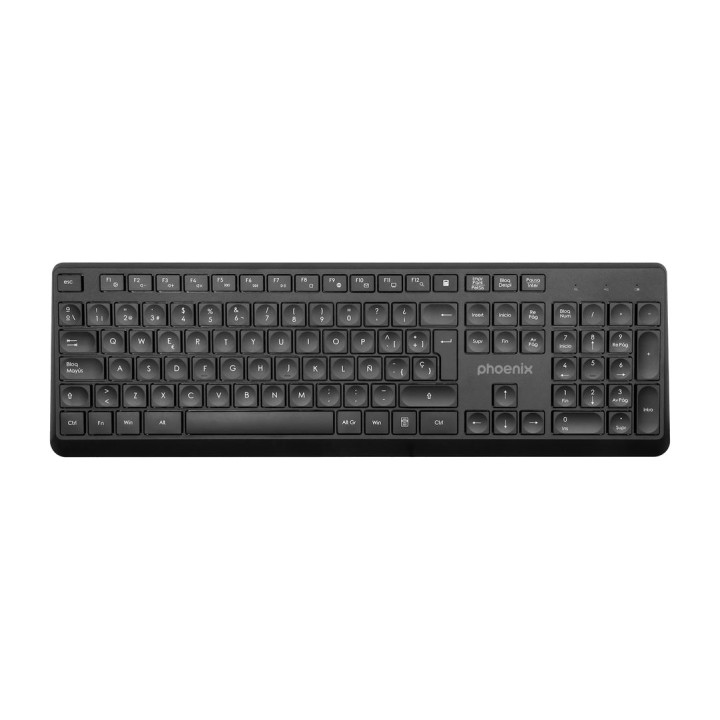 PHOENIX Wireless multimedia keyboard and mouse kit with USB