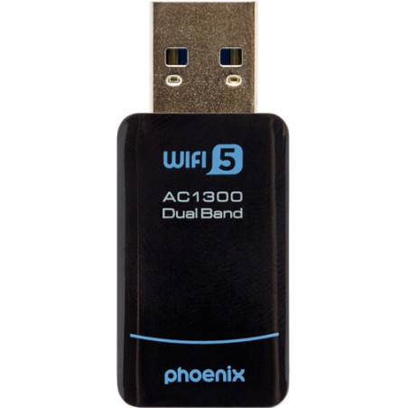 nano-adaptateur usb wi-fi wa-1300mb 1300mbps dual-band