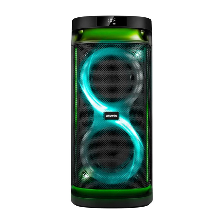 PHOENIX Kannettava Bluetooth-karaokekaiutin 2 langattomalla