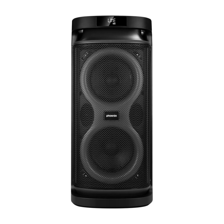 PHOENIX Boxă karaoke Bluetooth portabilă cu 2 microfoane