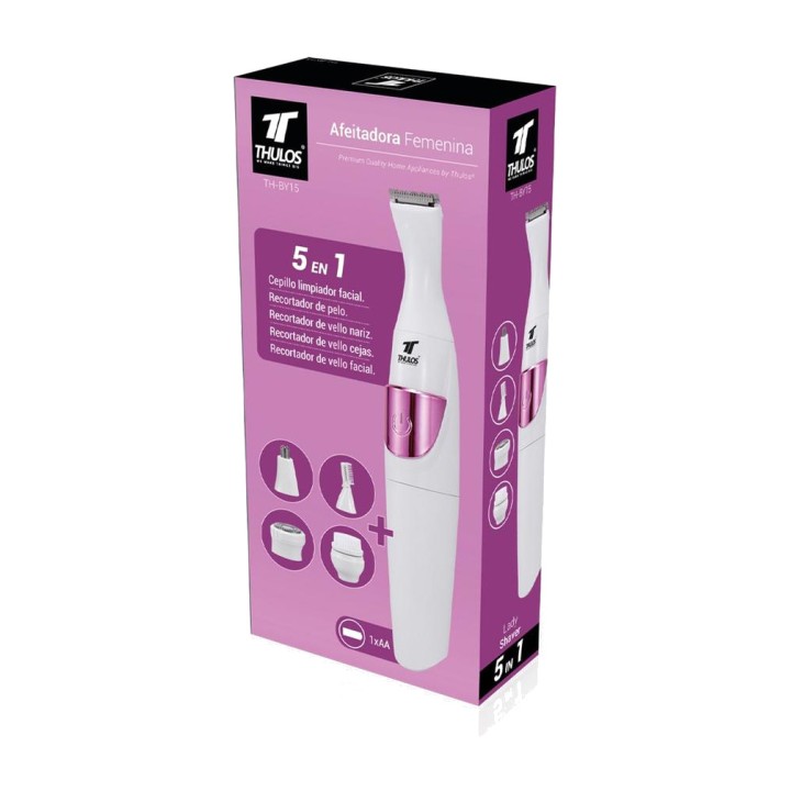 THULOS 5-in-1 body trimmer with interchangeable heads