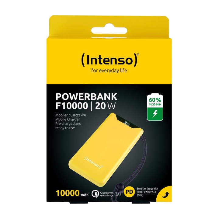 INTENSO Batería externa de carga rápida para móvil F10000