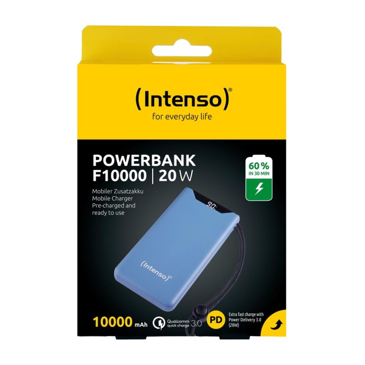 INTENSO Batería externa de carga rápida para móvil F10000
