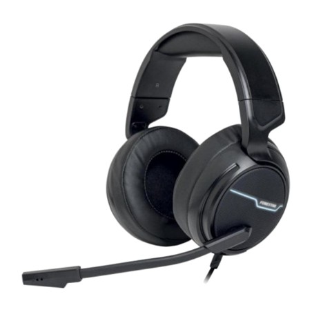 auriculares gaming usb con micrófono abatible y luz led win-u
