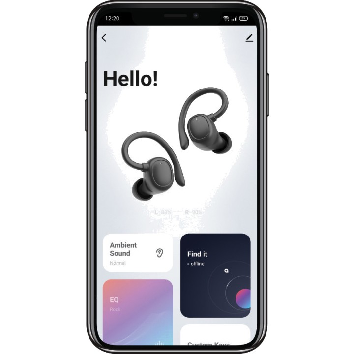 MUVIT Écouteurs de sport true wireless avec réduction du