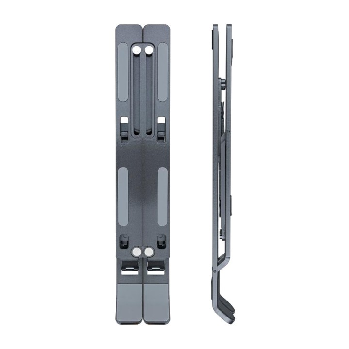 TOOQ Supporto rialzato pieghevole in alluminio per laptop
