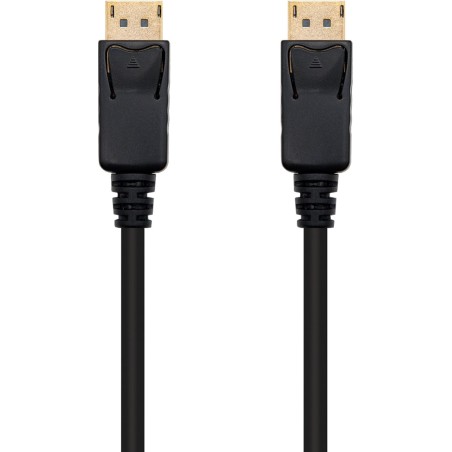 displayport-kabel med forgyldte stik og multipel afskærmning 1.2 4k 60hz 1 m