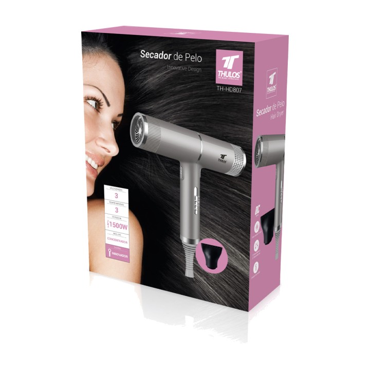 THULOS Sèche-cheveux avec moteur CC et concentrateur