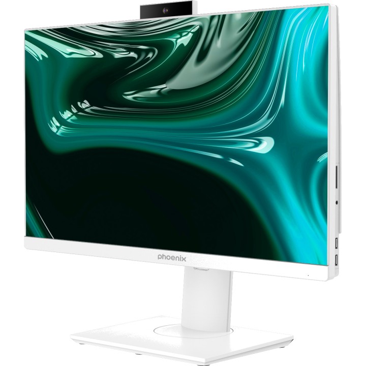 PHOENIX Ordenador todo en uno de 23,8 pulgadas con webcam, altura regulable y pantalla giratoria UNITY-CAM I5-12400 16GB DDR4 SS