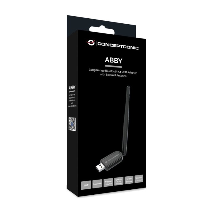 CONCEPTRONIC Bluetooth USB-adapter med lång räckvidd ABBY07B