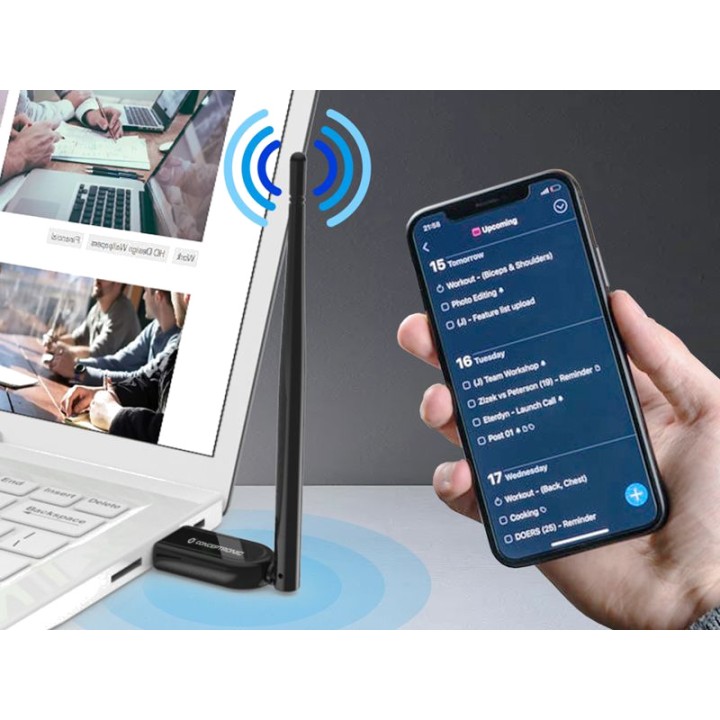 CONCEPTRONIC Adapter USB Bluetooth dalekiego zasięgu ABBY07B