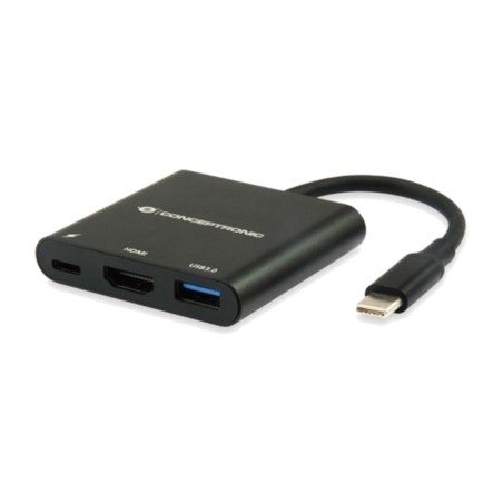 multiport adapter usb-c 3 v 1 s hdmi donn01b usb3.0 pd