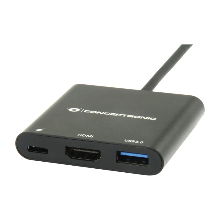 CONCEPTRONIC Adapter multiport USB-C 3 w 1 z HDMI DONN01B