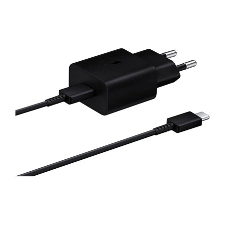cargador de pared usb-c para móvil con cable ep-t1510x 15w 1m