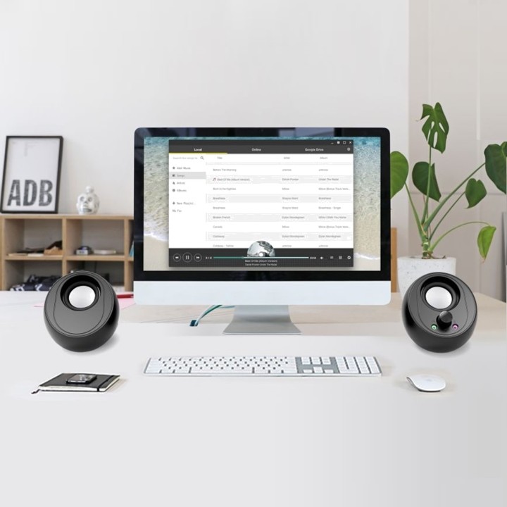 CONCEPTRONIC Stereo reproduktory 2.0 pro PC napájené z USB