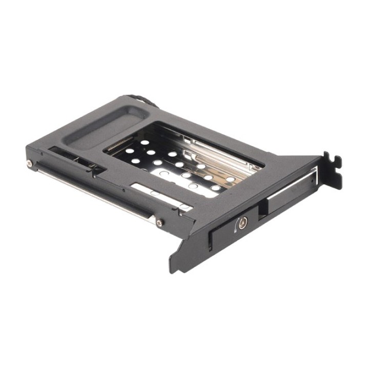 COOLBOX Löstagbart fack med nyckel för HDD eller SSD SATA
