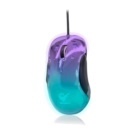 mouse gaming cablato con illuminazione rgb banshee 10000dpi