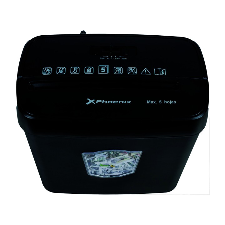 PHOENIX Aktenvernichter mit Partikelschnitt CROSS-CUT 12L