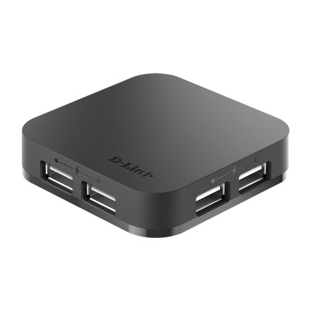 hub usb 2.0 de 4 puertos con alimentación d dub h4
