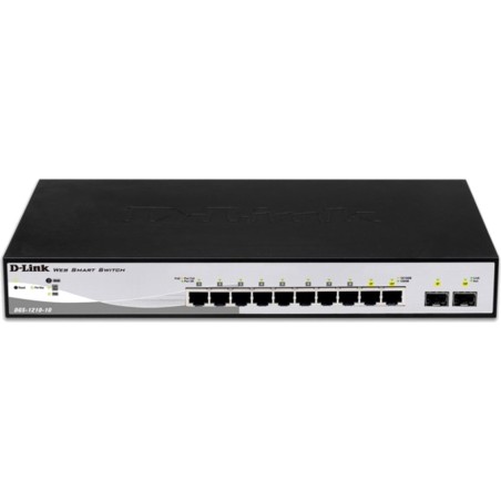 switch gestionable de 8 puertos gigabit y 2 sfp dgs-1210-10 l2