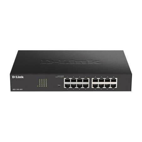 switch gestionable de 16 puertos gigabit sin ventilador dgs-1100-16v2
